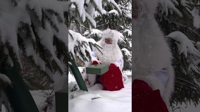 🎅 Кому это дедушка припрятал ?