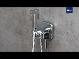 Смеситель Lemark Solo LM7173C с гигиеническим душем, встраиваемый