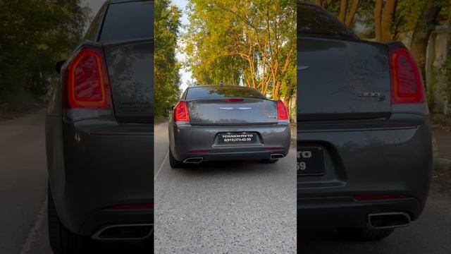 Chrysler 300C доработка штатной выхлопной системы под звук!