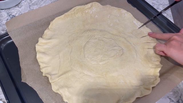 ПИРОГ С ЧЕРЕШНЕЙ | БЫСТРЫЕ РЕЦЕПТЫ #готовимвкусно #выпечкакчаю #выпечкаизтеста #выпечка #пирогрецеп