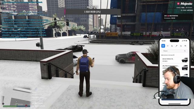 Зимний пропуск МАДЖЕСТИК РУ 4 // Majestic RP RU4 // STREAM // СТРИМ ГТА 5 РП // смотреть онлайн