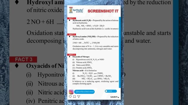 NEET 2023- TOP 3 Facts For CHEMISTRY CLASS 11 CH-12 CHEMISTRY OF NON METALS Part-2 #neet #chemistry смотреть онлайн