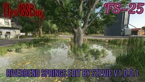 👍Farming Simulator 25 👍 Riverbend Springs Edit By Stevie v1.0.0.1🐄