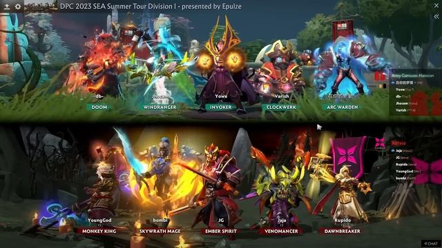ARMY GENIUSES vs XERXIA - ARC WARDEN PICKED !!! DPC SEA 2023 TOUR 3 DIV 1 DOTA 2