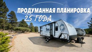 На 9 спальных мест, с внешней кухней, большим слайдером. Автодом прицеп Keystone Passport 268BH