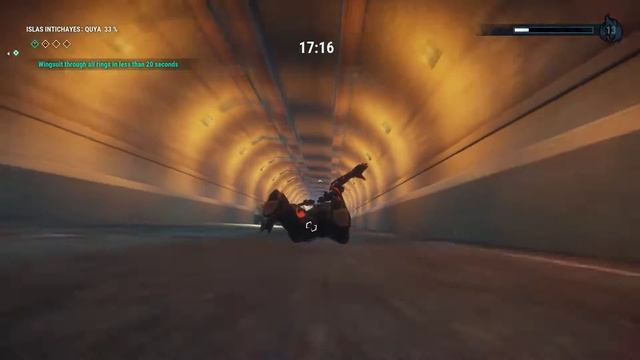 Just Cause 4 - Wingsuit through all rings in less than 20 seconds - Islas Intichayes Quya смотреть онлайн