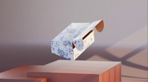 Коробка с усеченными клапанами