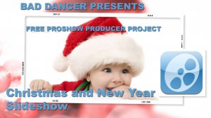 Free Proshow Producer project - Christmas and New Year Slideshow ID 16122024