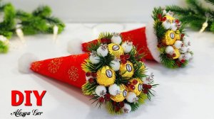 ⭐️КАК СДЕЛАТЬ РОЖДЕСТВЕНСКИЙ СЛАДКИЙ ПОДАРОК СВОИМИ РУКАМИ🎄