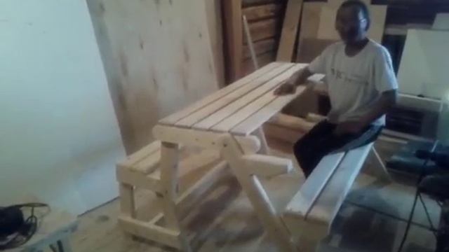 Автоматическая скамейка