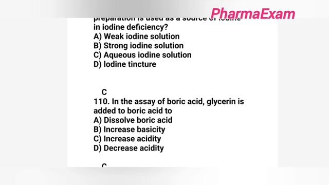 Ph. Chemistry( 101-120) Pharmacist Marathon #pharmacistexampreparation #osssc_pharmacistexam #osssc