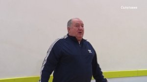 Закрытие Казбековской лиги по волейболу  на Кубок главы МР «Казбековский район»  Гаджимурада  Мусаев