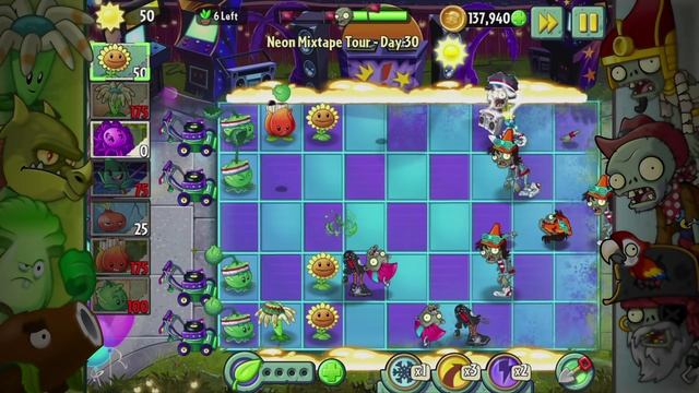 Boombox Zombie Gets Funky (Neon Mixtape Tour) - Plants vs. Zombies 2: It's About Time #197 смотреть онлайн