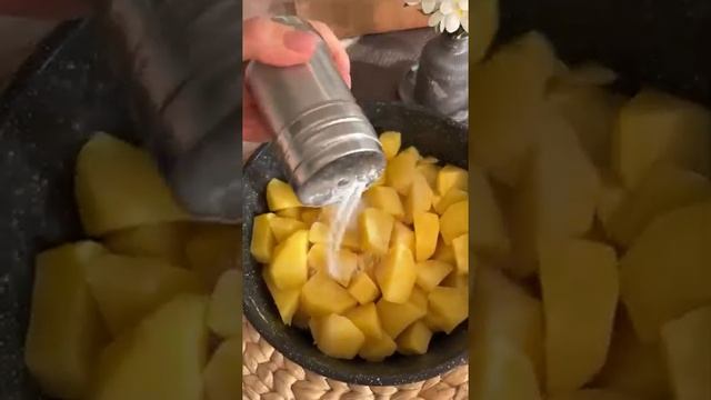 Картофельная запеканка с фаршем🥔#фарш #мясо #запеканка #картофель #еда #кухня #рецепты #кулинария