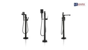 Смеситель для ванны напольный LEMARK BRONX LM3744BL
