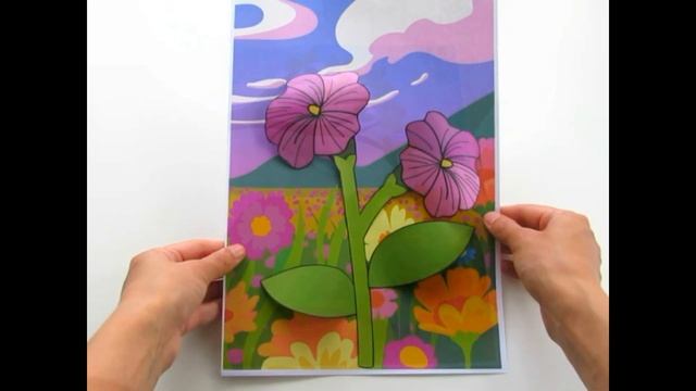 Своими руками | Пчела, мёд, улей и цветок из бумаги