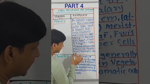 Terms and Examples - #cellcycleandcelldivision Part 4 смотреть онлайн