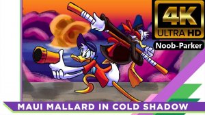 Maui Mallard in Cold Shadow 4K SNES nintendo ретро аркада прохождение.