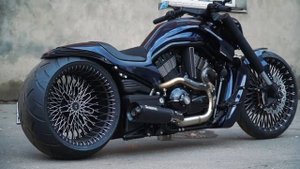 😈 Harley-Davidson VRod Custombike "GIOTTO" by BOX39 from Russia