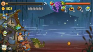 Испытания в Swamp Attack, 22-23 уровни