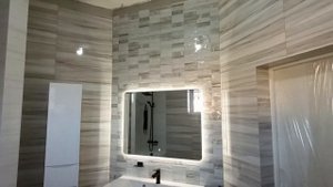 Сделан за 320.000 Ремонт Ванной 9 м² и Туалета под ключ в Астрахани 8 989 684-79-24.