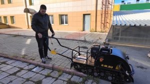 Полный ОБЗОР мотобуксировщика OPTI MAX 20 c реверсом и подогревом ручек от магазина MAXMOTO