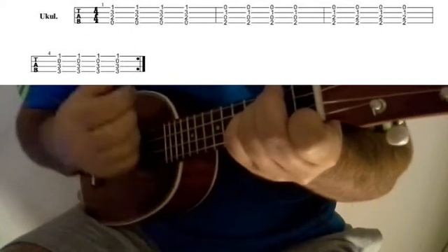 Sugar Karmin (ukulele cover) how to play with tabs смотреть онлайн