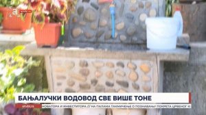 Бањалучки водовод све више тоне