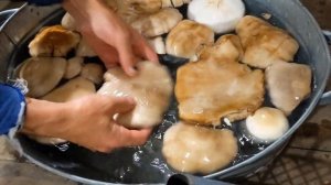 Как легко и быстро почистить и помыть грибы синеножки. Рядовка лиловоногая