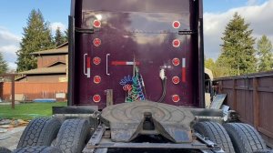 Kenworth W900L Закончил салон, Обзор спальника, АПЮ И мойка тр