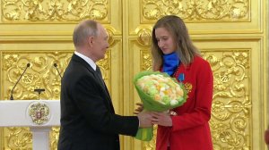 Владимир Путин вручил государственные награды медалистам Паралимпийских летних игр в Париже