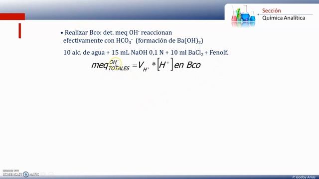 Prelaboratorio N° 2, mezclas alcalinas. Determinación de carbonato, bicarbonato, hidróxido. смотреть онлайн