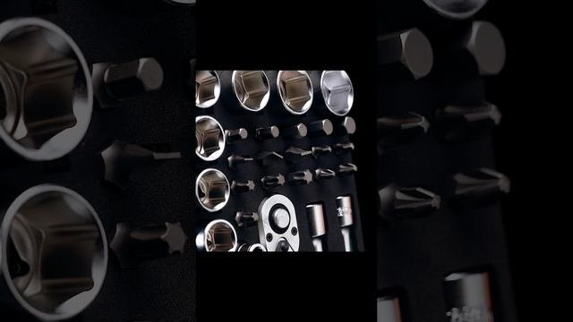 Набор торцевых головок с трещоткой, 10-32 мм, 1/2", 41 предмет, ложемент EVA, 646062 GARWIN PRO