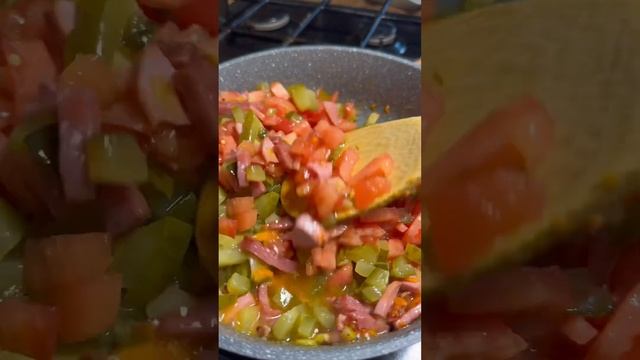 Солянка с колбасой #солянка #рецепт #вкусно #кулинария #рецептыпросто
