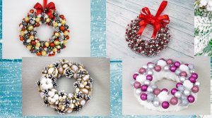 4 идеи: Рождественский венок своими руками. Легко и просто поделки на Новый Год