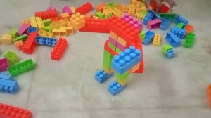 Строим крутого робота!!! Большие Кубики LEGO!  Играем в LEGO блоки!  #asmr #лего ЛЕГО ASMR!