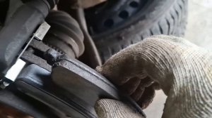 Xray. Заменил колодки. Спасение диска!