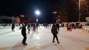 Каток "Лед" в парке "Сокольники"