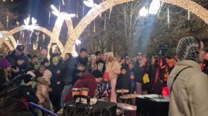 Вечерний Краснодар 🎄 Галицкий украсил улицу Красную к Новому 2025 году #галицкий #новыйгод #2025