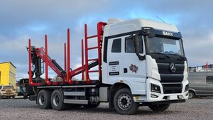 😮 Первый в России сортиментовоз на базе SANY 6X4