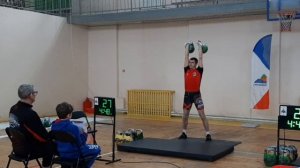 04.05.2024. Длинный Цикл, гири 24 кг., 60 подъёмов.