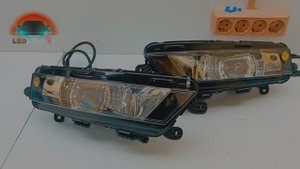 Skoda Rapid матричные птф прожекторного типа