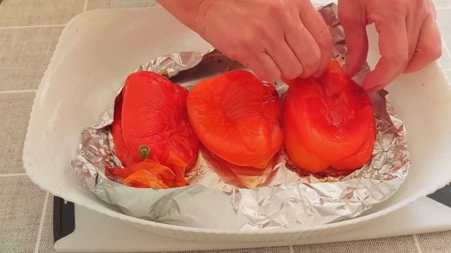 Запечённые ПЕРЦЫ С СЫРОМ❗❗❗ ОЧЕНЬ ПРОСТО И ОЧЕНЬ ВКУСНО! ЗАКУСКА ИЗ ПЕРЦА