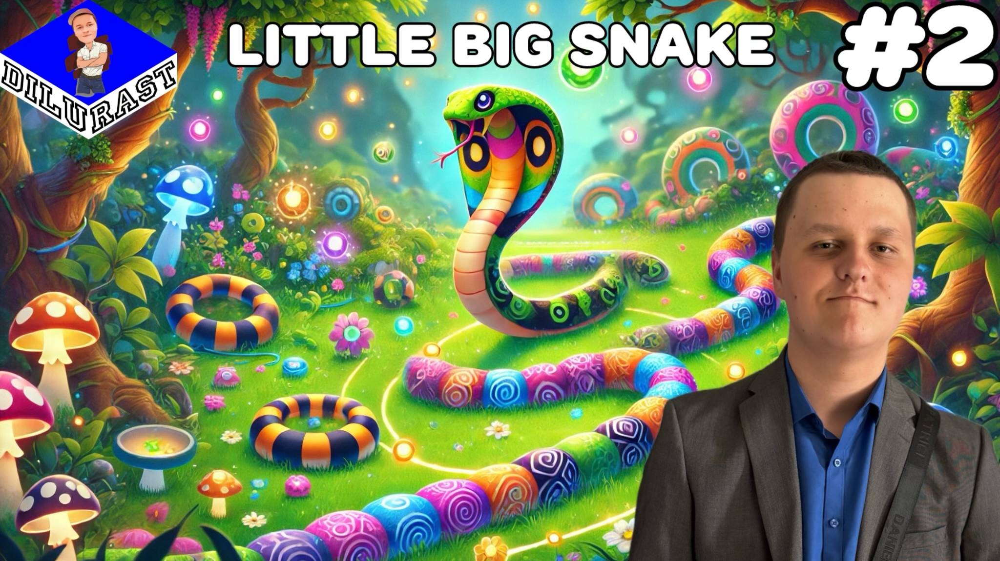 Little Big Snake #2 ИГРОВОЕ ШОУ! ВИДЕОИГРА ОНЛАЙН! GAMEPLAY! ИГРОВОЙ КАНАЛ Dilurast