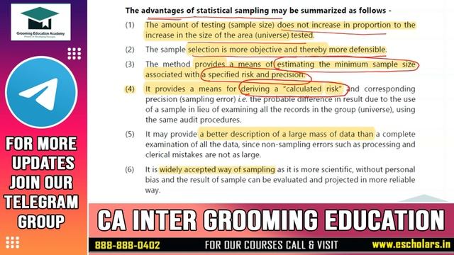 CA Inter Auditing Chapter - 7 | Audit Sampling Chapter in Single Video | ICAI Exams | Chandan Podda