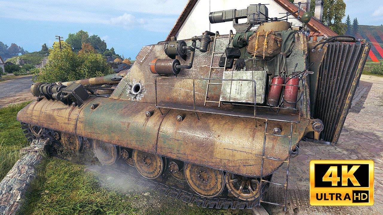 Jagdpanzer E 100 Хороший игрок с увлекательной игрой - World of Tanks