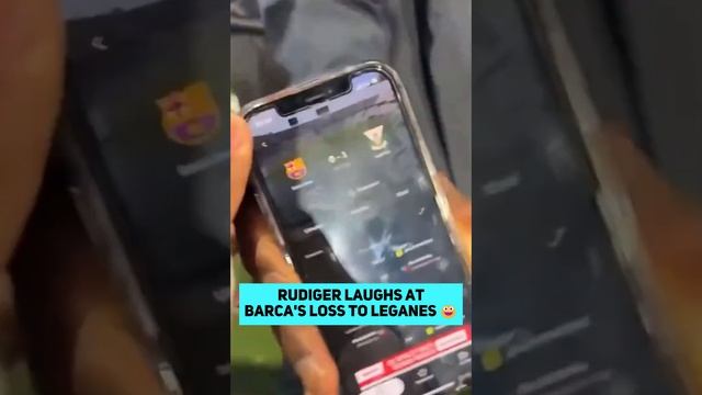 ANTONIO RUDIGER HAS NO CHILLS  #footballnews #rudiger #realmadrid