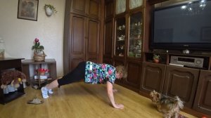 ВЛОГ «Сколько ты раз отжалась ?»  / Не смогла  24 февраля 2019 г.