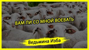 ВАМ ЛИ СО МНОЙ ВОЕВАТЬ. #ВЕДЬМИНАИЗБА ▶️ #МАГИЯ