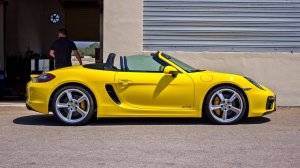 Porsche Boxster и Cayman GTS 2014 — За кадром